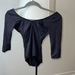 Natalie Dancewear 3/4 sleeve ballet leotard